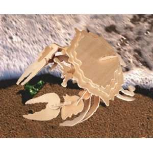  Common Shore Crab   3D Jigsaw Woodcraft Kit Wooden Puzzle 