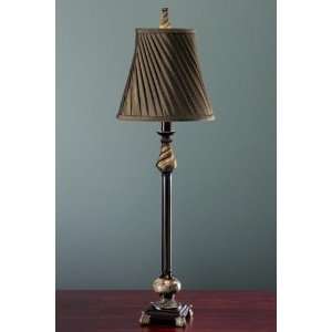  Barbados Buffet Lamps Oilrubbedbronze Chocolate Twist 