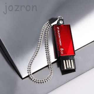Silicon Power 810 4G 4GB USB Flash Pen Drive Disk Red  