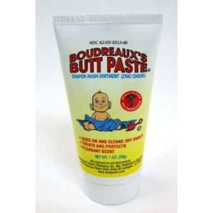  New   Boudreauxs Butt Paste Diaper Rash Ointment tube 