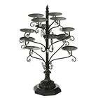 SHABBY VINTAGE STYLE CHIC BLACK CUPCAKE TOWER / STAND