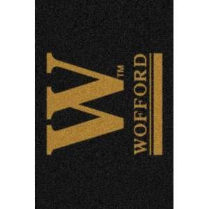  Wofford College 45894 College Rugs Rectangle 5.40 x 7.80 