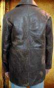 Distressed Brown Supernatural Car Coat  Dean Winchester Leather 