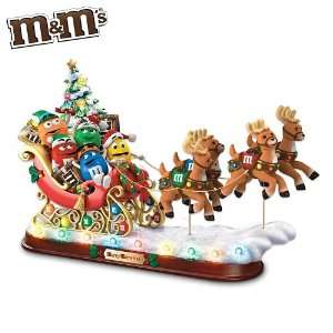  M&MS Character Christmas Tabletop Figurine Christmas Eve 