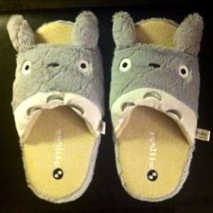  Totoro Plush Slipper Kids Size up to 8.5 