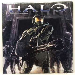 NEW/SEALED HALO XBOX 360 VIDEO GAME 2009 WALL CALENDAR  