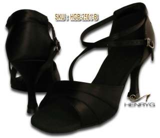 HenryG Lady Ballroom Latin Dance Shoes,us 9.5 HGB 2501B  