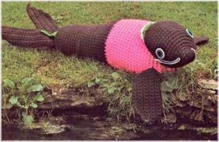 Vtg Cuddly Toys Crochet Pattern Rug Yarn Dolls Turkey+  