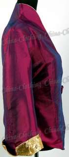 Chinese Party Prom Jacket Blazer Purple M/Sz.10 630B  