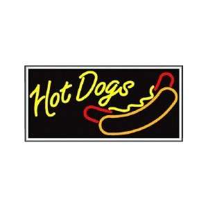 Hot Dogs Backlit Sign 20 x 36