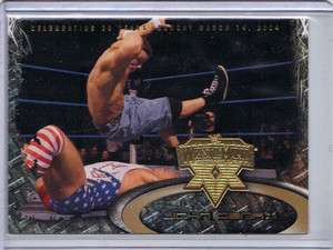 2004 Fleer WWE WrestleMania XX 20 John Cena Gold #10  