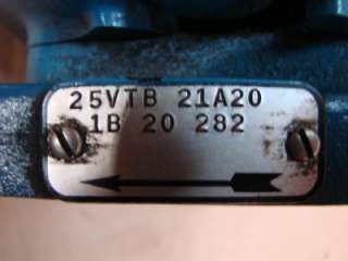 Vickers Vane Pump 25VTB 21A20 1B 20 282 #2724  