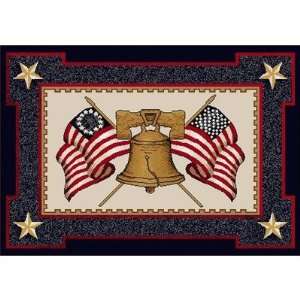  Summer Let Freedom Ring Novelty America Rug Size 54 x 7 