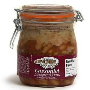 Elevages Perigord Cassoulet in Glass Jar   30 oz.  Grocery 