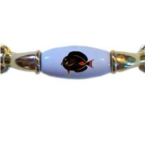  Achilles Tang Tropical Fish BRASS DRAWER Pull Handle