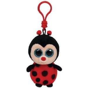  Ty Beanie Boos   Bugsy Clip the Ladybug Toys & Games