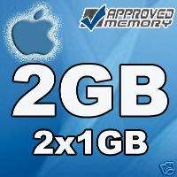 2GB RAM Memory APPLE POWERBOOK G4 1.67GHz Hi Res 15  