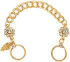 Lunch at The Ritz 2GO Toggle Anklet   Gold Small