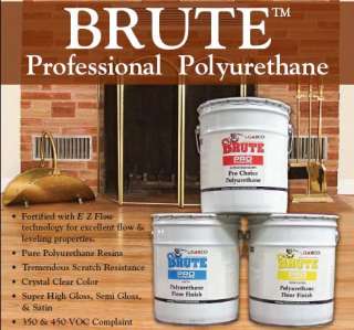 Garco Brute Professional Polyurethane Satin 5 Gallon  