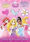 Oodles of Princess Doodles (Disney Princess) (Deluxe Doodle Book)