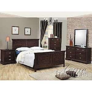 Acme Furniture Espresso Finish Bedroom 5 piece 04257EK set