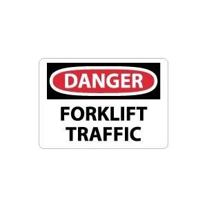    OSHA DANGER Forklift Traffic Safety Sign