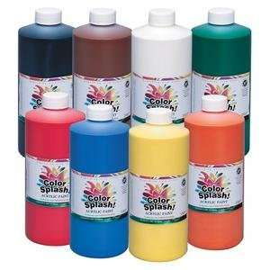  Color Splash Acrylic Paint, 32 Oz. Red Toys & Games