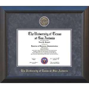   UTSA Frame with Suede Mat and Embossed School Seal