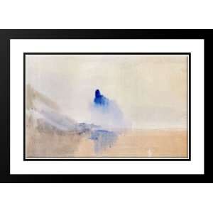Turner, Joseph Mallord William 24x18 Framed and Double Matted Study Of 