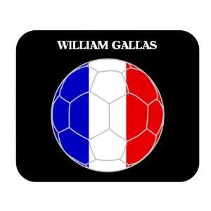 William Gallas (France) Soccer Mouse Pad
