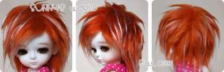 Sunnys World] 1/6 Doll Fur Wig (orange SP fur #33)  