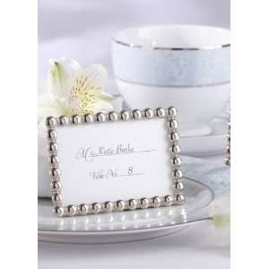  Davids Bridal Silver Pearls Mini Photo Frame Style 