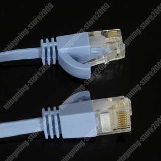 30M RJ45 CAT6a Flat Ethernet Patch Network Lan Cable  