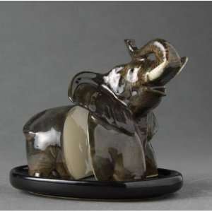  Miniature Porcelain Animals Elephant Salt & Pepper #1102 