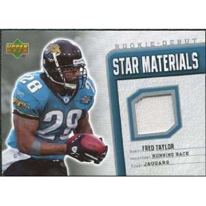   Debut Star Materials Silver #SMFT Fred Taylor Sports Collectibles