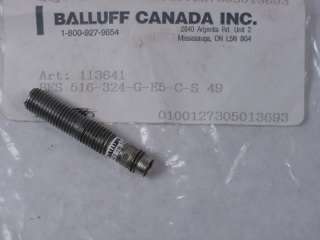 BALLUFF BES 516 324 G E5 C S 49 Proximity Sensor  WOW  