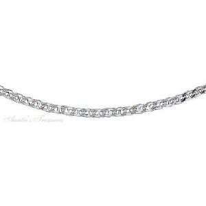    Sterling Silver 16 Inch Marina Chain Necklace 060 Jewelry