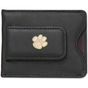    on Brown Leather Money Clip / Credit Card Holder