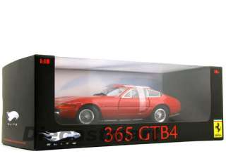 HOTWHEELS ELITE 118 FERRARI 365 GTB/4 DIECAST RED  