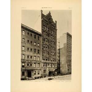  1905 Print Hotel Stanley Penn Club Building Architecture 