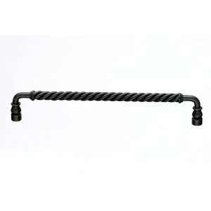 Twisted Bar Pull 12 Drill Centers   Pewter