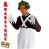 The Adult Factory Worker Oompa Loompa Fancy Dress Costume includes;