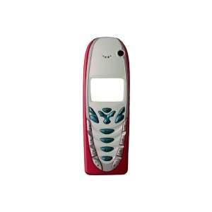    White Red 7210 Look Faceplate For Nokia 51xx Series