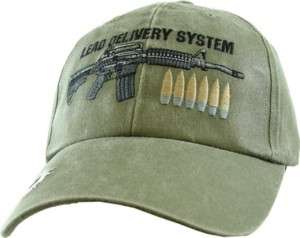 MARINE CORPS ARMY LEAD DELIVERY SYSTEM OD HAT CAP  