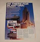 1986 monogram models ad nasa space shuttle expedited shipping 