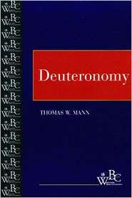 Deuteronomy, (0664252664), Thomas Mann, Textbooks   