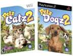 petz catz 2 and petz dogz 2 on wii and playstation 2 are aimed at and 