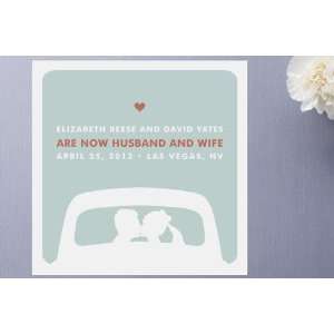  just married Wedding Announcements