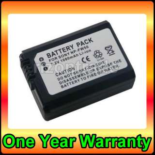 Battery for Sony NP FW50 SLT A55 A33 A35 NEX C3 NEX 5  