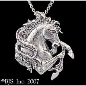   20 Silver Box Chain, Horse Animal Jewelry, 14 k gold 